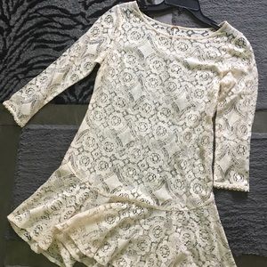 Cotton lace dress